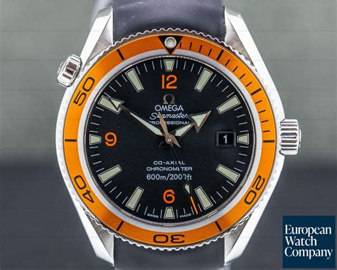 omega black and orange watch|omega seamaster orange bezel.